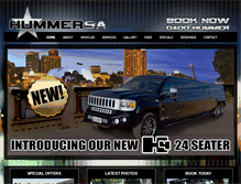 Tablet Screenshot of hummersa.com.au